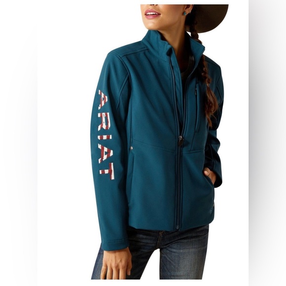 ARIAT Jackets & Blazers - NEW ARIAT WOMEN'S NEW TEAM PATRIOT SOFTSHELL JACKET NWT